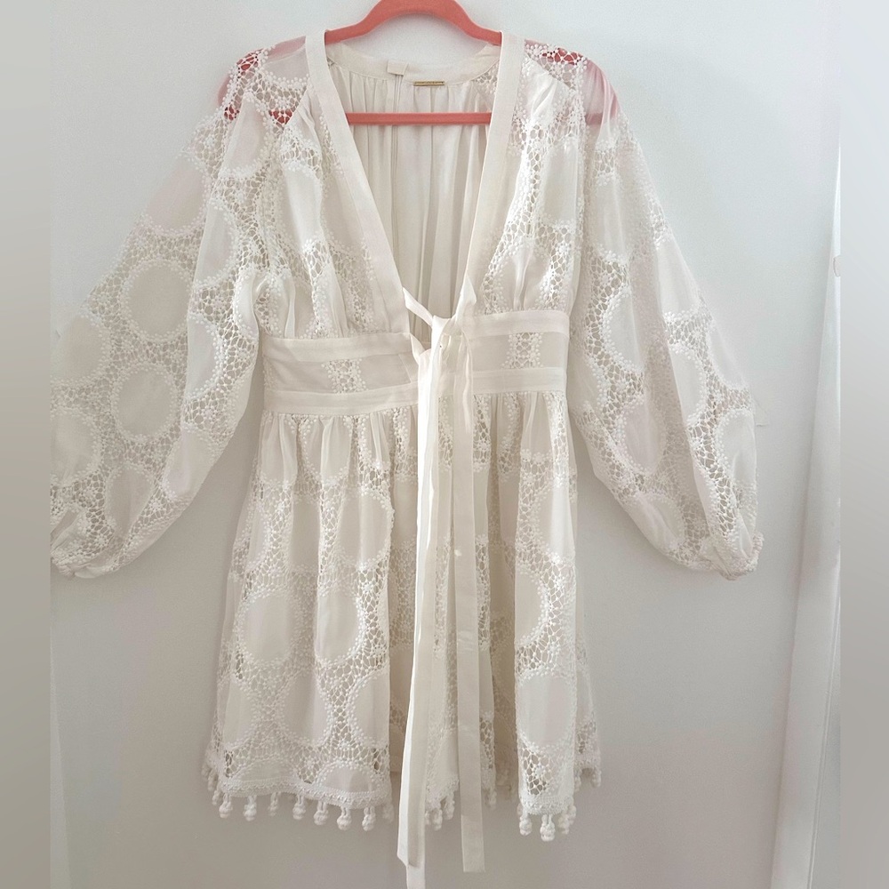 Alexis white dress. Great condition.